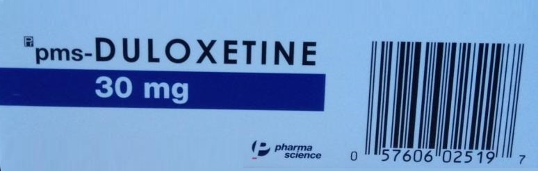 pms-Duloxétine 30mg